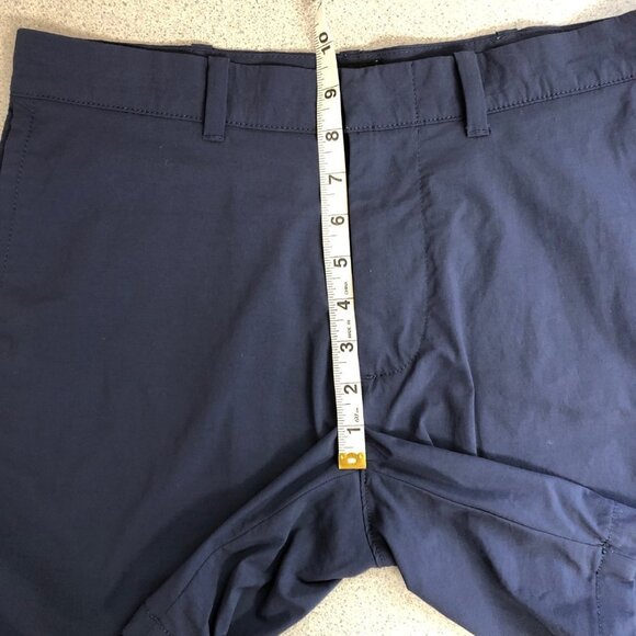 J.Crew Men Nylon 4 Pockets Shorts Size 30W 7L Navy Stretchy - Picture 6 of 6